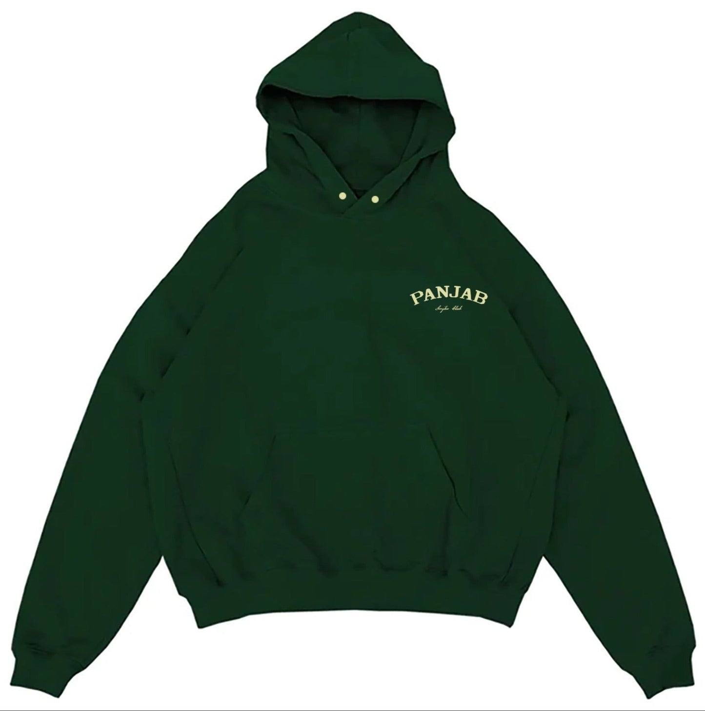 Sanjha Club Oversized Hoodie (Green)