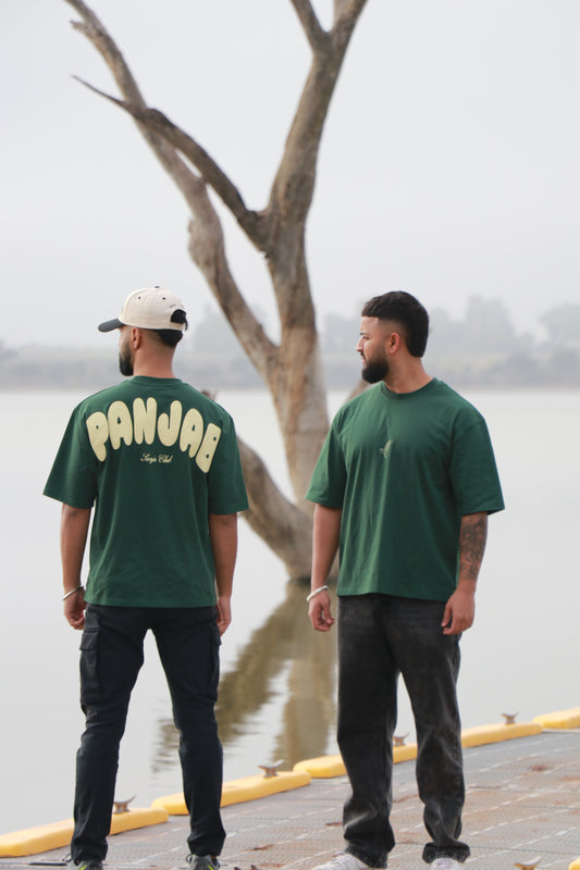 Panjab Oversized T-shirt (Green)