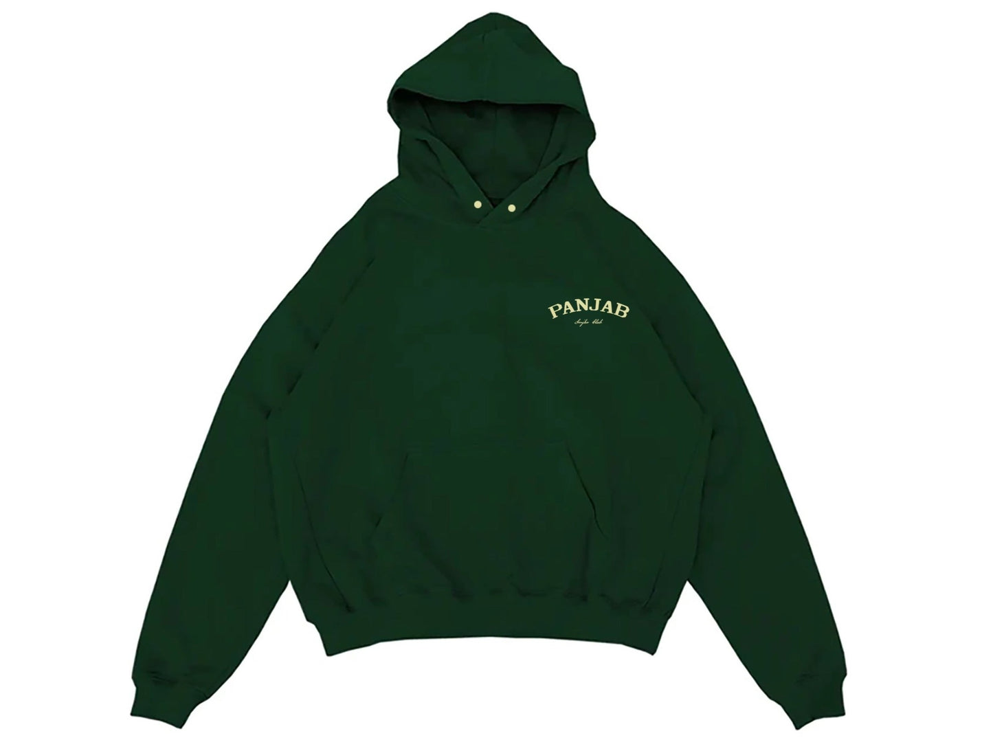 Sanjha Club Oversized Hoodie (Green)