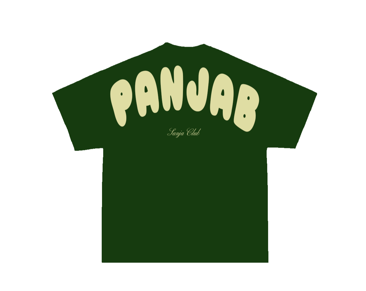 Panjab Oversized T-shirt (Green)