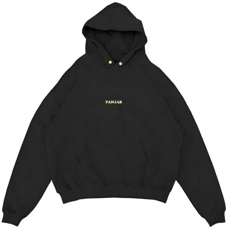 5 Rivers Oversized Hoodie (Black)